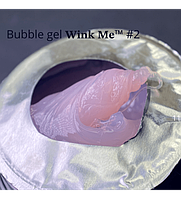 Гель-жвачка для наращивания Bubble gel Wink Me № 2, 15 мл