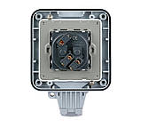 Вулична розетка для двору саду з вологозахистом IP66, фото 7