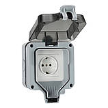 Вулична розетка для двору саду з вологозахистом IP66, фото 4