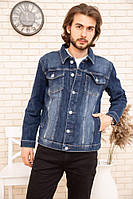 Джинсовая куртка мужская, цвет синий, размер S, 157R4606