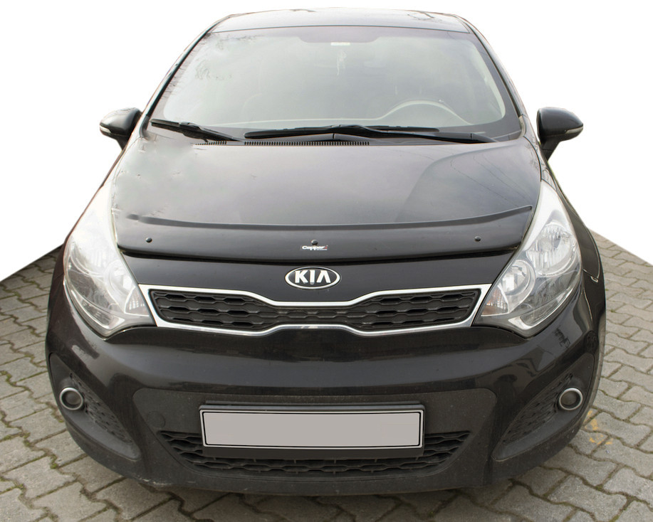 Дефлектор капоту (EuroCap) для Kia Ceed 2012-2018 рр