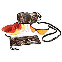 Очки защитные со сменными линзами Ducks Unlimited Ducab-1 shooting KIT (3ДУКАБКИТ)