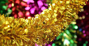 Мішура новорічна , дощ, намисто