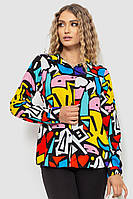 Рубашка женская разноцветная, цвет разноцветный, размер M, 235R3736