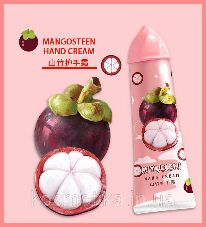 Зволожувальний крем для рук Miyueleni hand cream  (Мангостин)