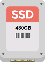 Накопитель SSD 2.5" 480GB в ассортименте Mix Brand бу #