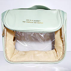 Косметичка несесер прозора дорожня