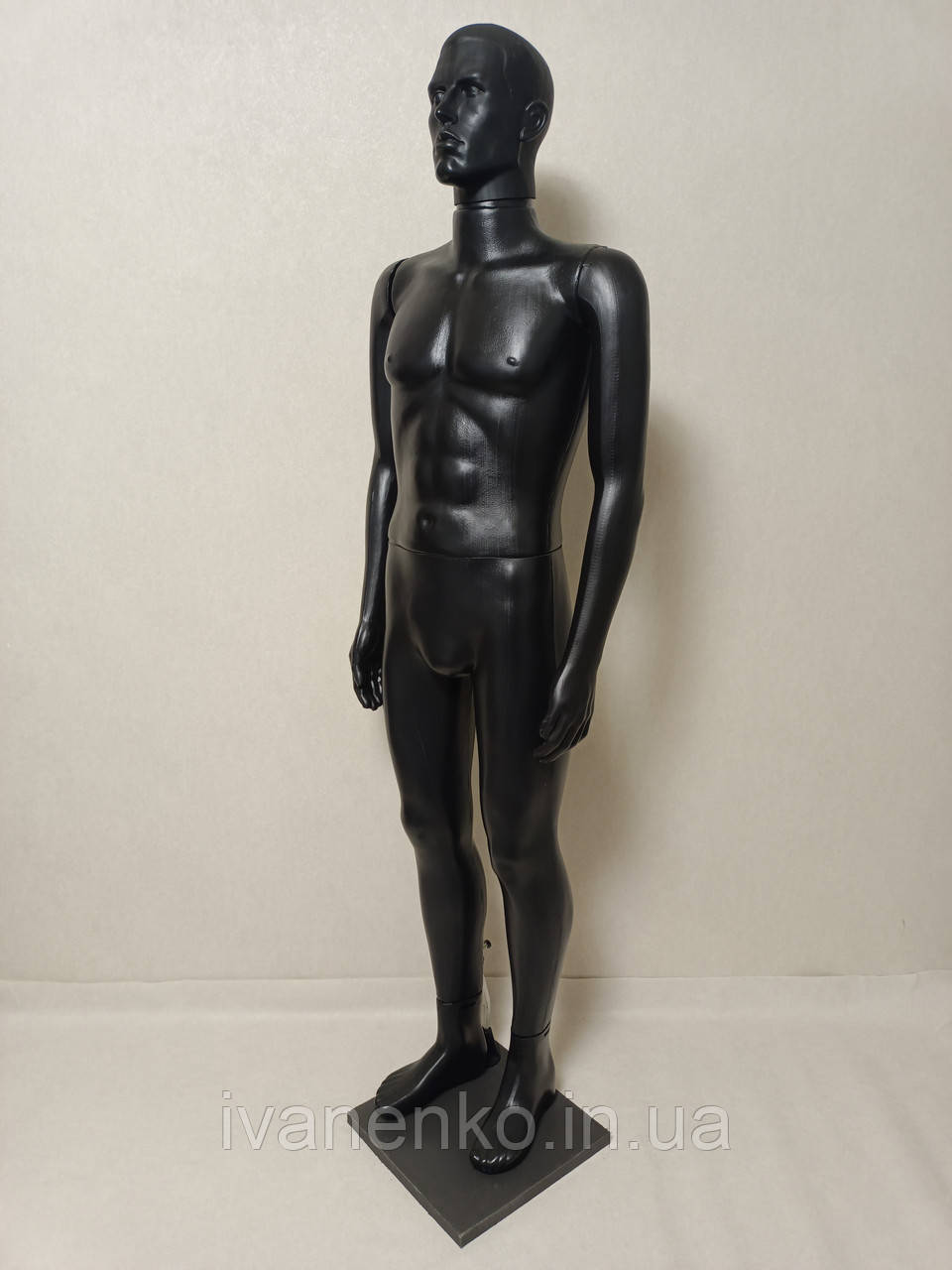 Манекен чоловічий у повний зріст "Сенсей " на підставці ПВХ, фото 1