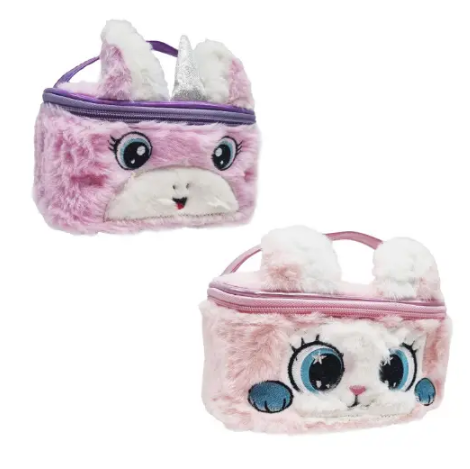 Декоративний косметичний дитячий ігровий набір в органайзері 2103W для дівчаток 9 приладів від 6-ти років.