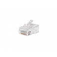 Конектор Vinga RJ-45 UTP 100 шт. (VCPCON8P8CUTP), фото 2