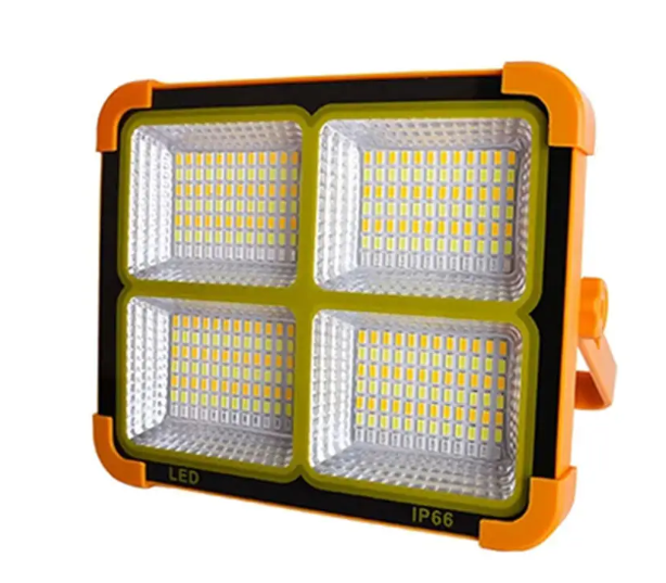 EB-91016 (D8L) Ліхтар-прожектор 2в1 акумуляторний 3600 МAh, 48 LED, З USB-зарядкою та сонячною панеллю - фото 1 - id-p2035447551