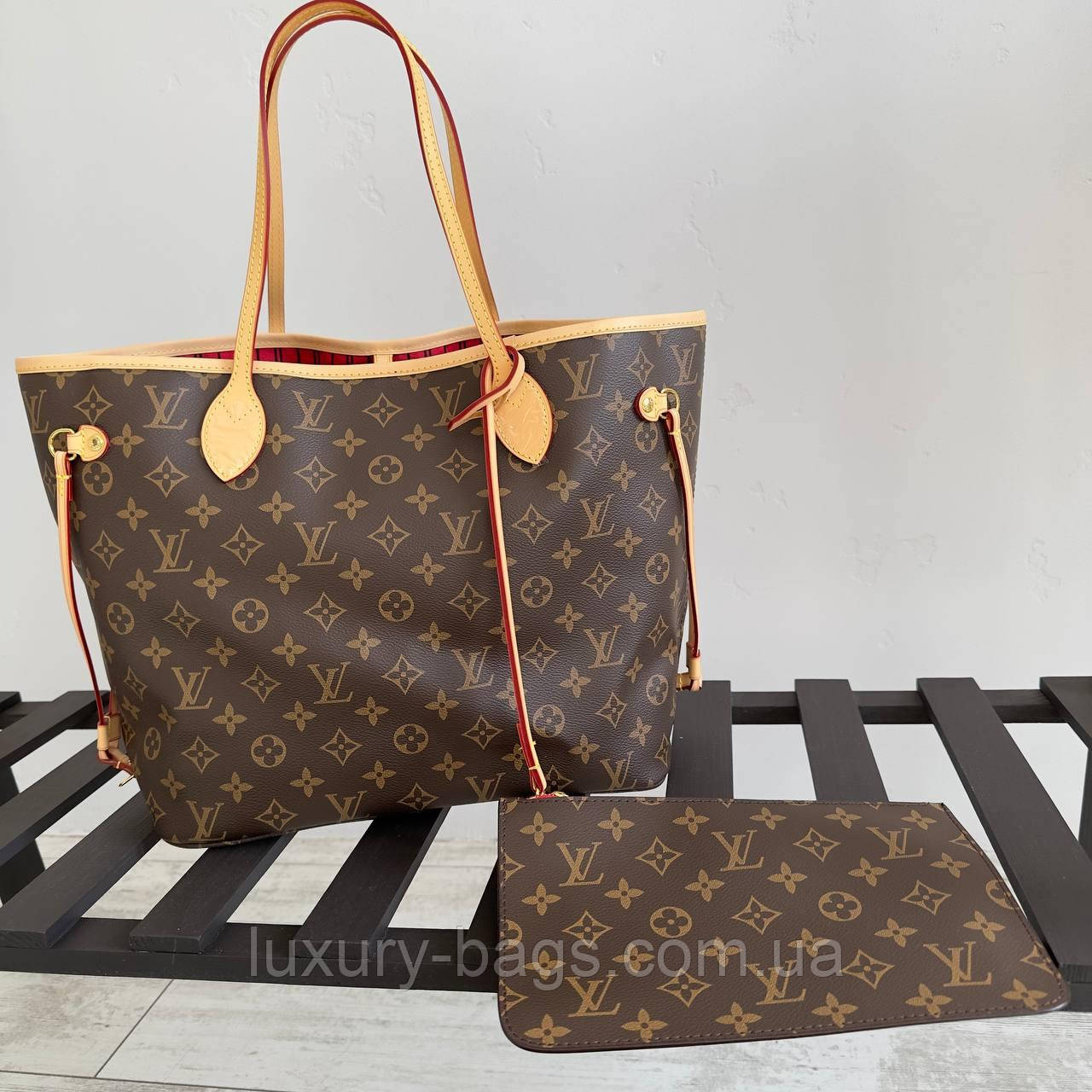Жіноча сумка Louis Vuitton Neverfull Monogram