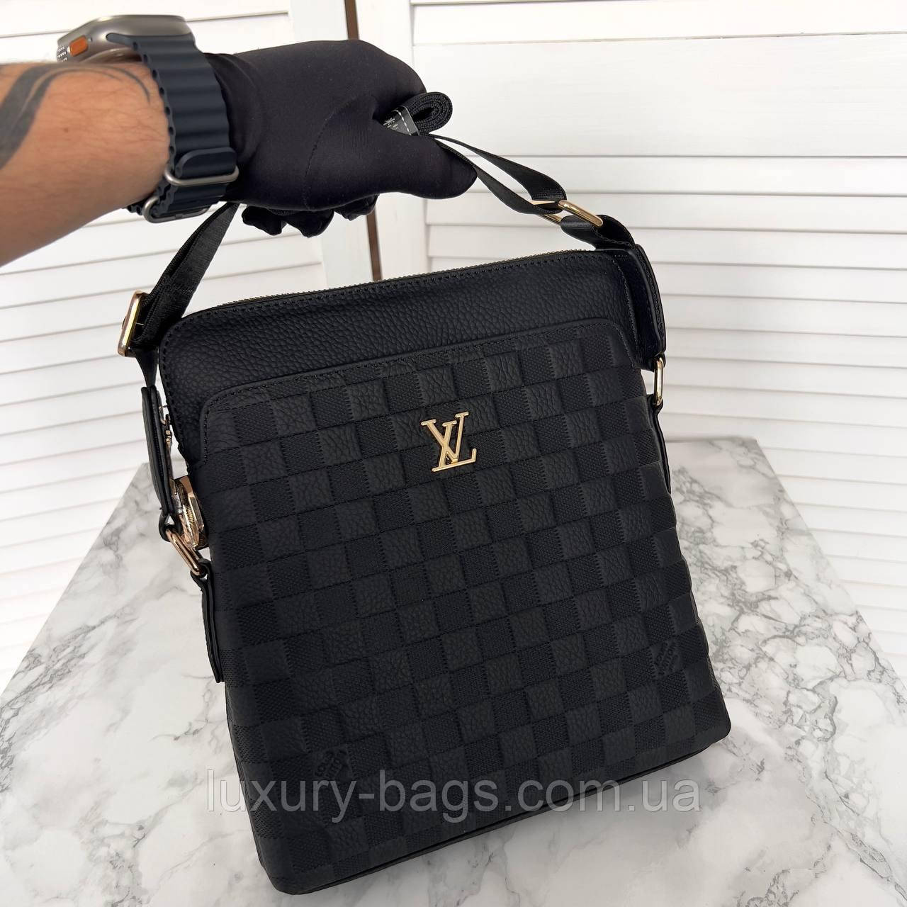 Чоловіча стильна сумка через плече Louis Vuitton