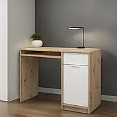 Письмовий стіл сучасний з тумбою для зберігання Canyon 8 ММ Комп'ютерний стіл