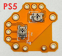 Схема резистори для усунення дріфту 3D стика геймпада PS5