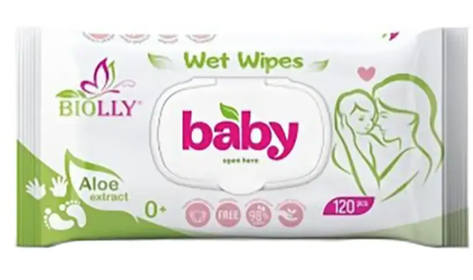 Вологі серветки дитячі Wet Wipes 120 шт.
