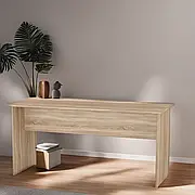 Письмовий стіл прямий без шухляд 160 см, офісний комп'ютерний стіл для роботи