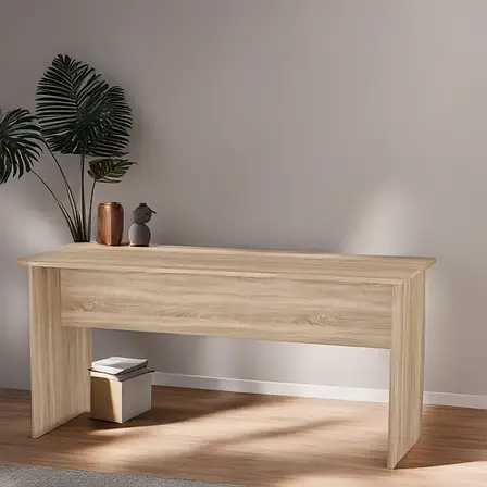 Письмовий стіл прямий без шухляд 160 см, офісний комп'ютерний стіл для роботи, фото 1