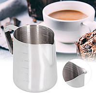 Молочник із нержавіючої сталі, пітчер для збивання молока 600мл