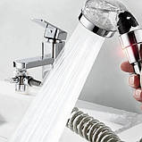 Душова система з насадкою на кран у умивальник з турмаліном Modified Faucet With External Shower, фото 2