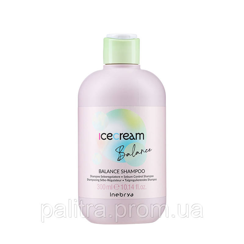 Шампунь для жирного волосся Inebrya Shampoo Balance 300 мл