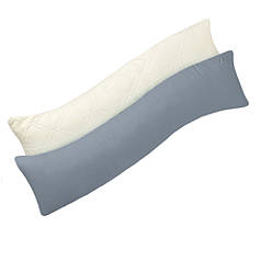 Наволочка для подушки S-Form IDEIA 40[130 см, сатин, 100% бавовна, на блискавці, графіт