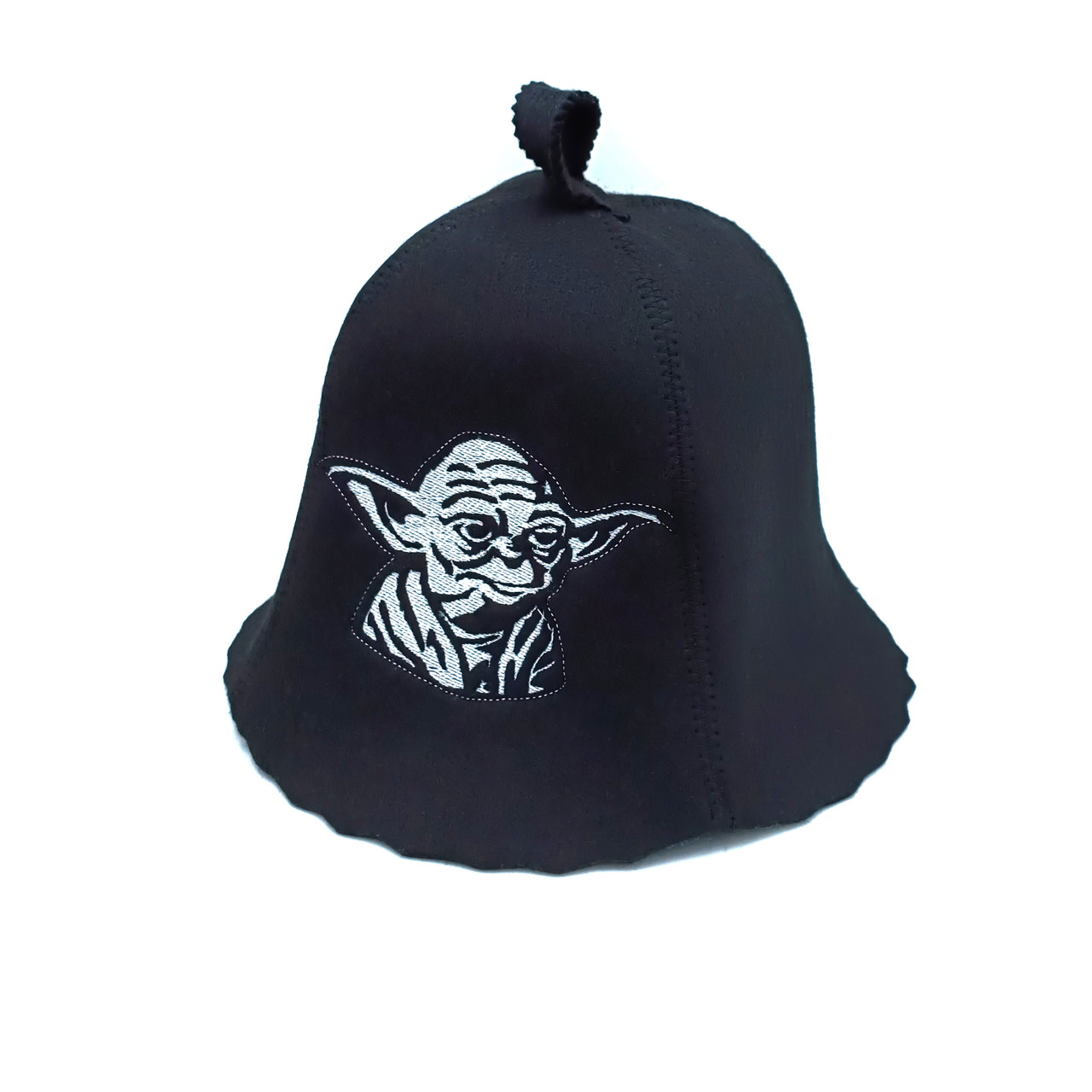 Банная шапка Luxyart "Йода" искусственный фетр черный (LA-749) - фото 1 - id-p2035522565