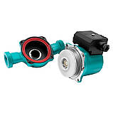 Насос циркуляційний 75Вт Hmax 4м Qmax 40л/хв Ø1 1/2" 180мм зел+гайки Ø1 WETRON LР525–4/180С (774312) - 10154, фото 7