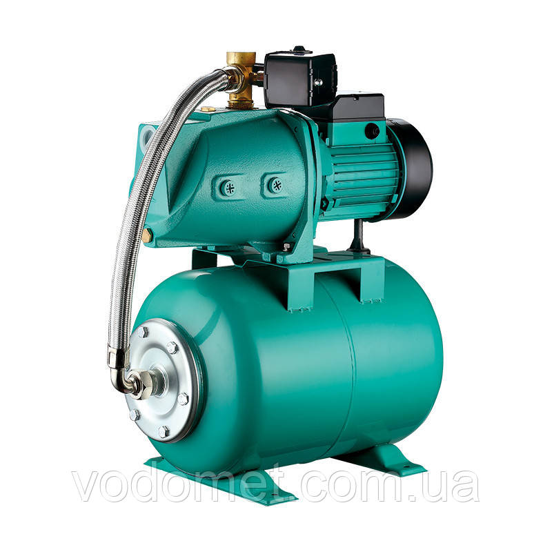 Самовсмоктувальна насосна станція SHIMGE JET1100A з баком 24 л, Нmax=48м, Qmax=75 л/хв. - 29439