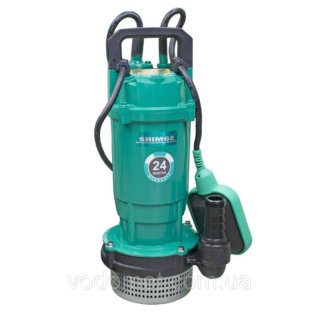 Насос дренажний SHIMGE QDX1.5-25-0.55K3, Hmax=25 м, Qmax=100 л/хв. - 29405, фото 1
