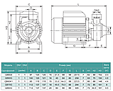 Насос поверхневий вихровий SHIMGE QB60A (0,37кВт, Нmax=33м, Qmax=40л/хв) - 29423, фото 3