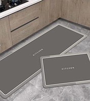 Швидковисихний нековзний килимок прямокутний 60*90 см//D-45  (є дропшиппінг та знижки)