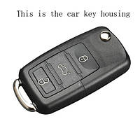 Корпус ключа для VAG (Seat, VW, Skoda) Без заготовки под ключ Код:MS