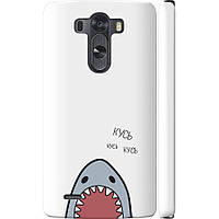 Чохол 3d пластиковий глянцевий на телефон LG G3 D855 Акула "4870c-47-58250"