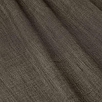 Декоративная однотонная ткань рогожка Осака коричневого цвета 300см 88377v21