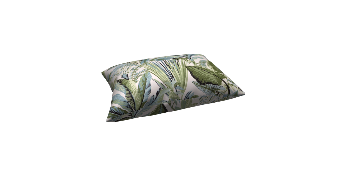 Декоративная ткань с тефлоновой пропиткой тропические листья оливкового цвета 180см 88319v3 - фото 6 - id-p2035606673