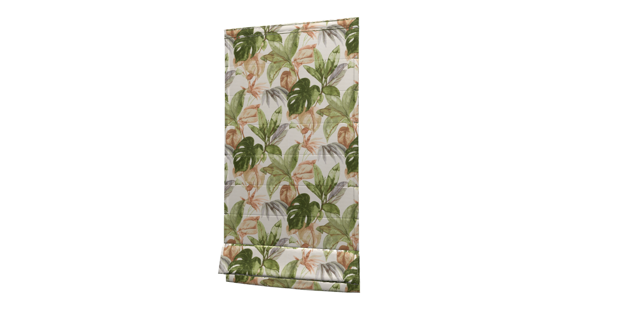 Декоративная ткань зеленые тропические листья на тефлоне 180см 88310v2 - фото 4 - id-p2035606679
