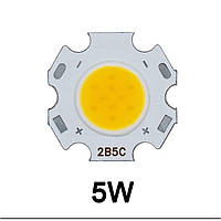 Светодиодный модуль COB LED 2B5C 5W 4000K Натуральный нейтральный белый