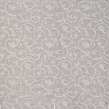 Скатертні тканини для ресторану квіткові візерунки на сірий фон Іспанія 85694v1, фото 2