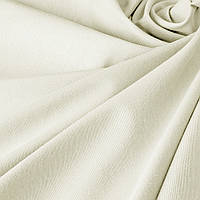 Однотонная декоративная ткань теплого белого цвета 180см PFP-84646
