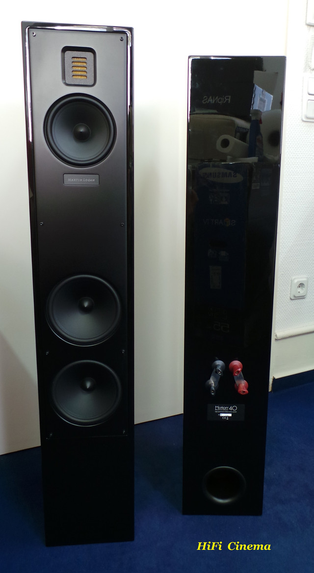 Martin Logan Motion 40 Black pair Home Theater system