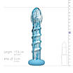 Скляний дилдо Gildo — Ocean Wave Glass Dildo, фото 6