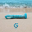 Скляний дилдо Gildo — Ocean Wave Glass Dildo, фото 7