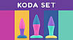 Набір анальних пробок PMV20 Koda — Butt Plug Set, діаметр 2,9 см, 3,9 см, 5 см, фото 6