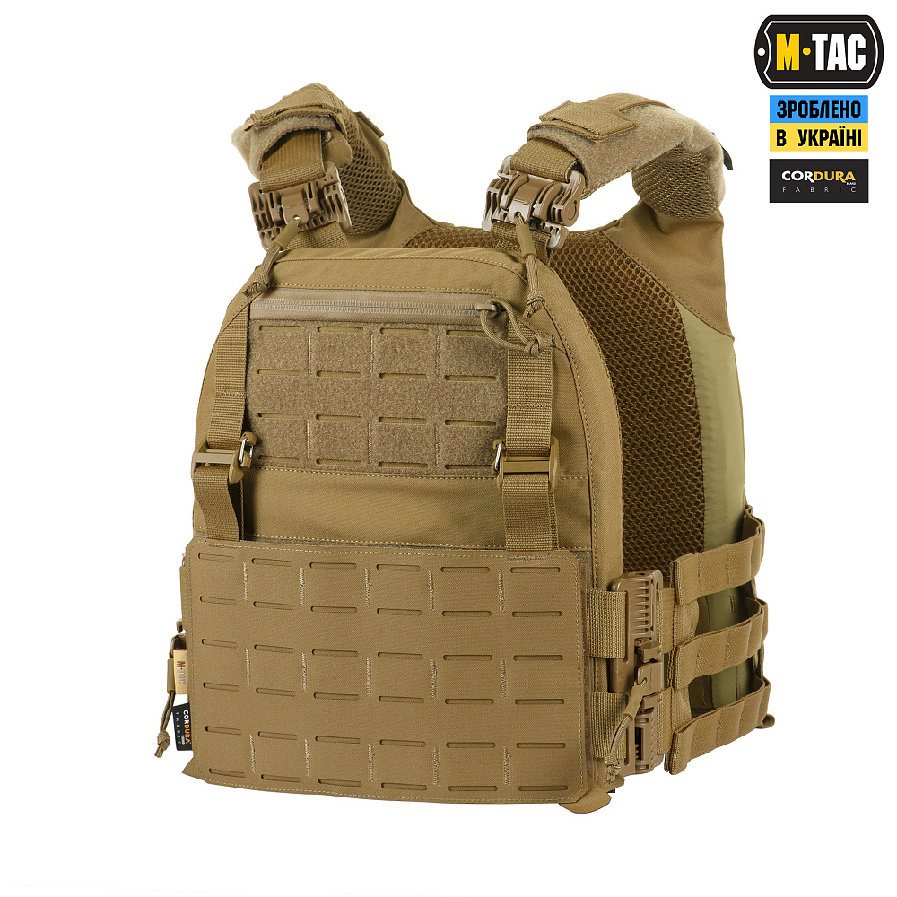 M-TAC ПЛИТОНОСКА CUIRASS FAST QRS GEN.II COYOTE RIO - фото 1 - id-p2035679865