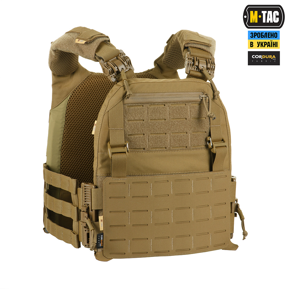 M-TAC ПЛИТОНОСКА CUIRASS FAST QRS GEN.II COYOTE RIO - фото 4 - id-p2035679865