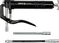 Шприц-нагнетатель консистентных смазок YATO 120 см³, 310 Bar. с картриджем YT-0701