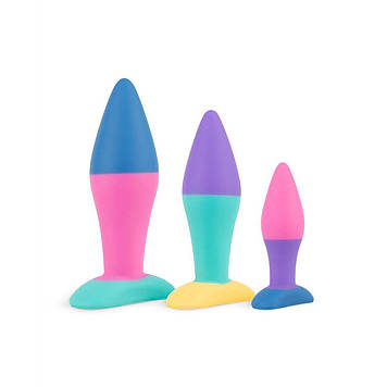 Набір анальних пробок PMV20 Koda – Butt Plug Set, діаметр 2,9 см, 3,9 см, 5 см Bomba💣