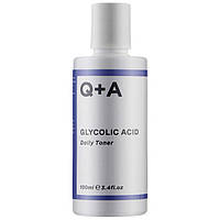 Тонер для Лица с Гликолевой Кислотой Q+A Glycolic Acid Daily Toner