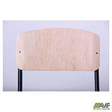 Стілець Учнівський №6 чорний лак бук, ТМ Амф, фото 7